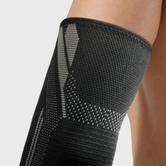 1Pc Knit Elbow Compression Sleeve Tendonitis Tennis Elbow Brace Breathable Sweat Absorbing Men Fitness Running Basketball Elbow Support Protector Arm