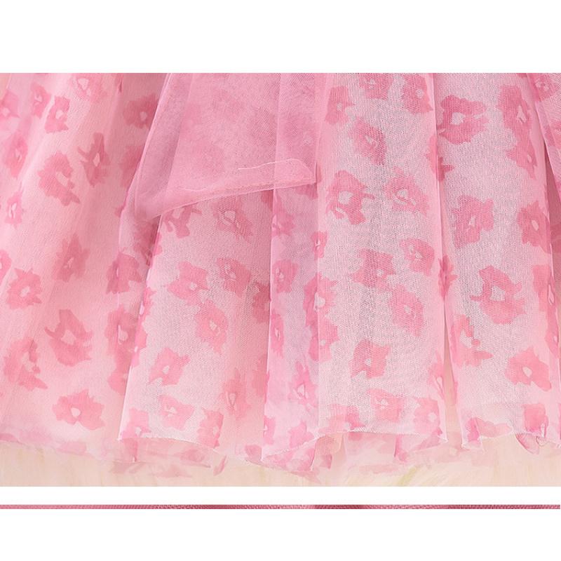 Girls' Dress Summer New Children's Dress Super Fairy Puffy Tulle Dress Summer Girl Princess Dress