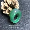 Men's and Women's Large Agate Chalcedony Thumb Rings - Promotional Jade Style