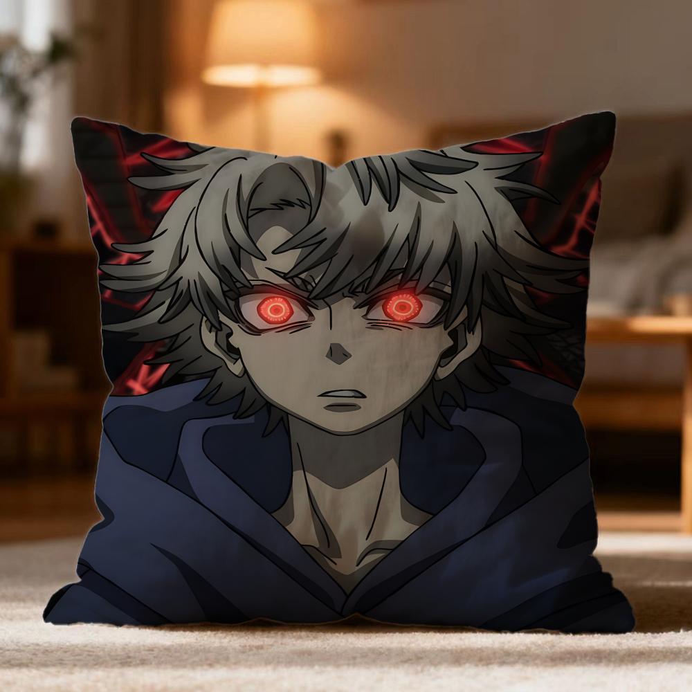 Popular GGachiakutaed Cushion Cover Soft Washable Pillow Case Multi-Scene for Couch Bed Travel Office Use