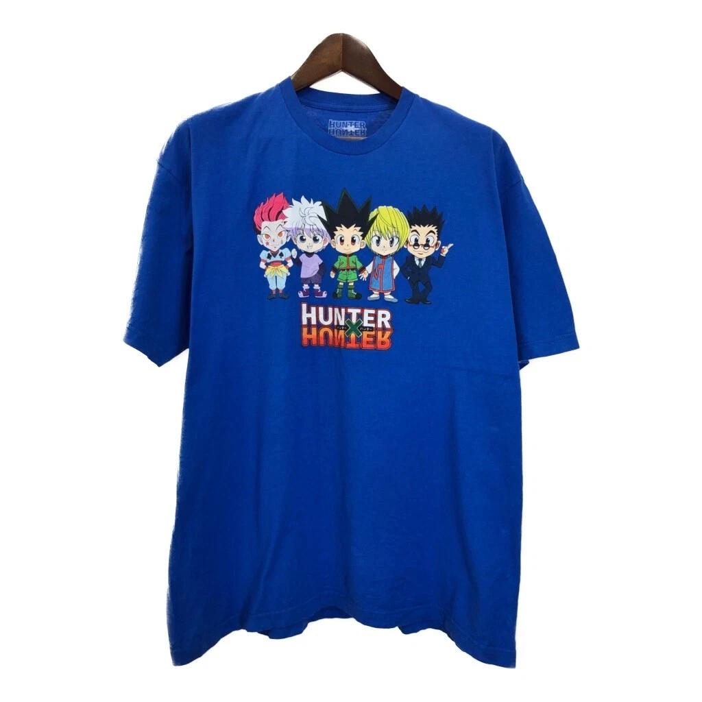 Hunter x Hunter Graphic Anime T-Shirt 2XL Blue Rare Tee S