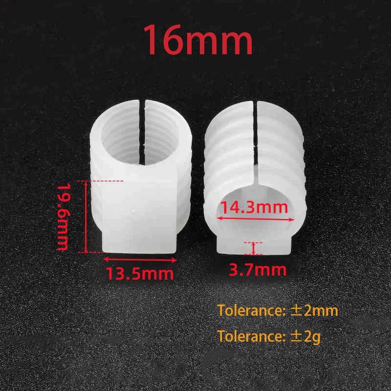 U-Shaped Pipe ClampsPlastic Furniture Foot Pads Table Leg Covers Chair Pads Anti Slip Floor Protection Covers Pipe Caps