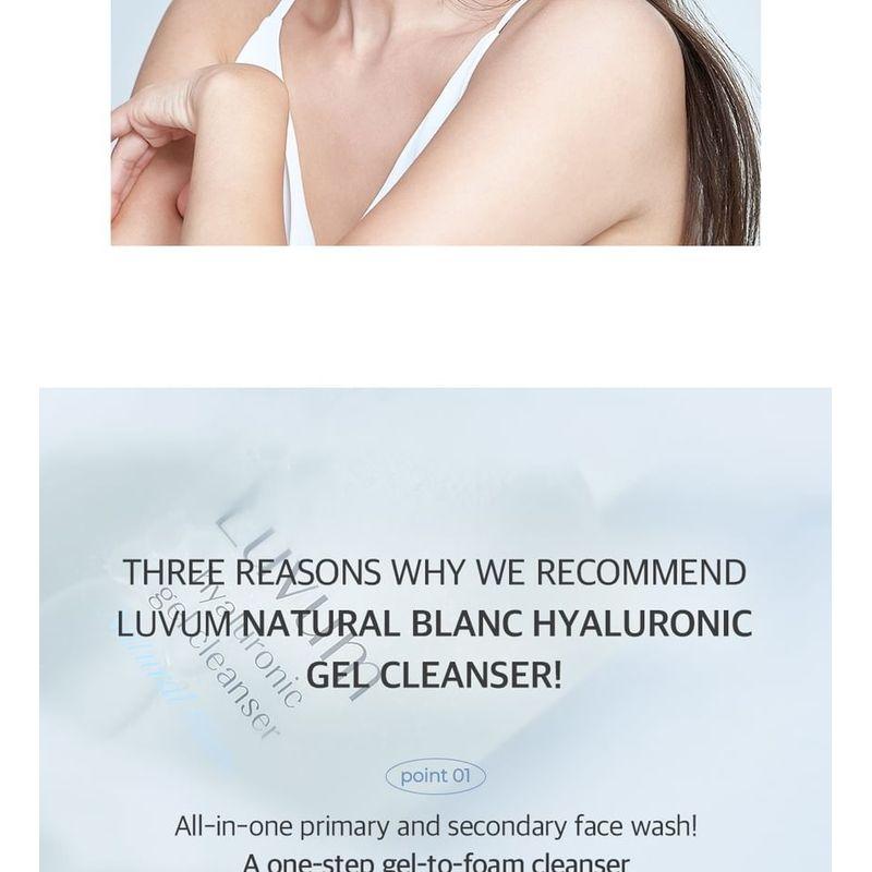 Luvum Bamboo Hyaluronic Moisture Gel Cleanser