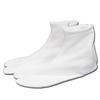 [hgb253] Toray High-Stretch Tabi Socks, 5-Clasp, Made In Japan, White [Kimono Biyori] (4L)