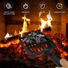 Cat Litter Shovel Heavy Duty Metal Hollow Coal Shovel Heat Resistant Hangable Fireplace Shovel Tool Multi-role Pet Cleaning Tool