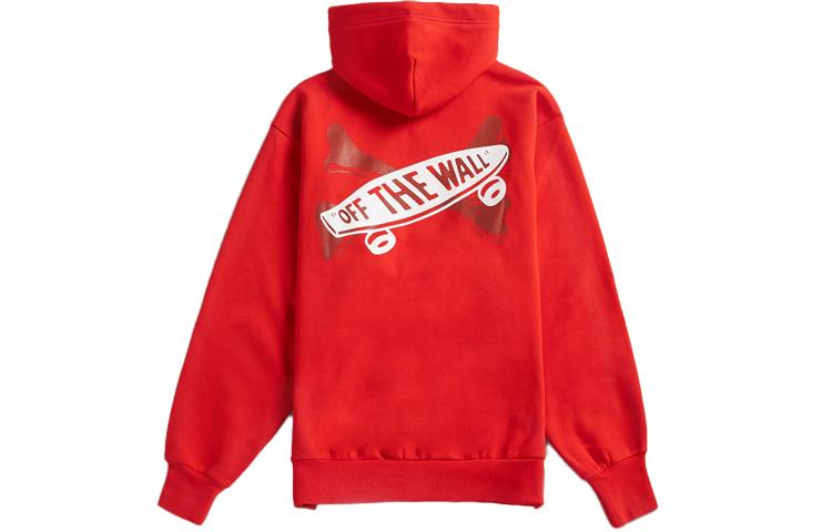 Vans Sweatshirts Unisex Orange Hooded Moderate Regular VN0A4TRBZXT1 M