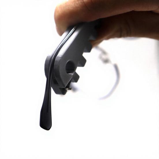 Eyeglass Curvature Adjuster Glasses Frame Bender Temple Arm Nose Pads Adjuster Optician Tool Adjust Tighten Loose Glasses for DIY Glasses Repair