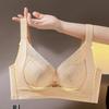 Lightweight Breathable Seamless Lace Bra That Makes Large Breasts Appear Smaller Without Underwire and With Side Boob Support
