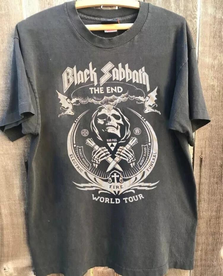 Black Sabbath Shirt, Black Sabbath Band Charcoal Cotton T-shirt Unisex S-5XL Unisex T-Shirt XL