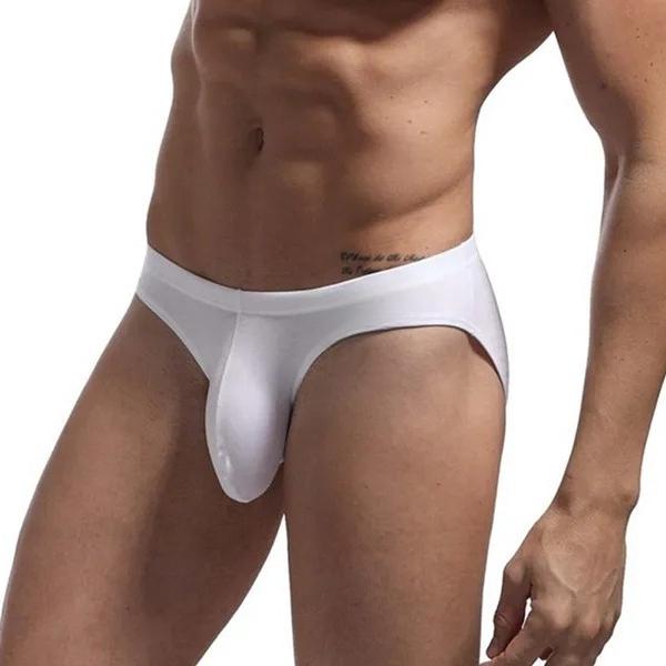 Men's Underwear Pouch Briefs Bikini  Low Waist Breathable Male Panties