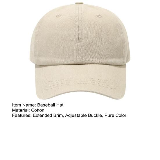 Baseball Hat Soft Top Adjustable Buckle Washed Distressed Sun Hat Retro Street Style Men Women Baseball Cap