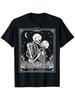The Lovers Vintage  Card Astrology Goth T-Shirt for Men Women, Christmas Thanksgiving New Year Birthday T-Shirt Gifts Fo