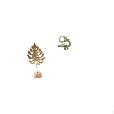 Sculpture Metal Statue Shaped Brass Figurine Crafts Nordic Creative Ornament Abstract for