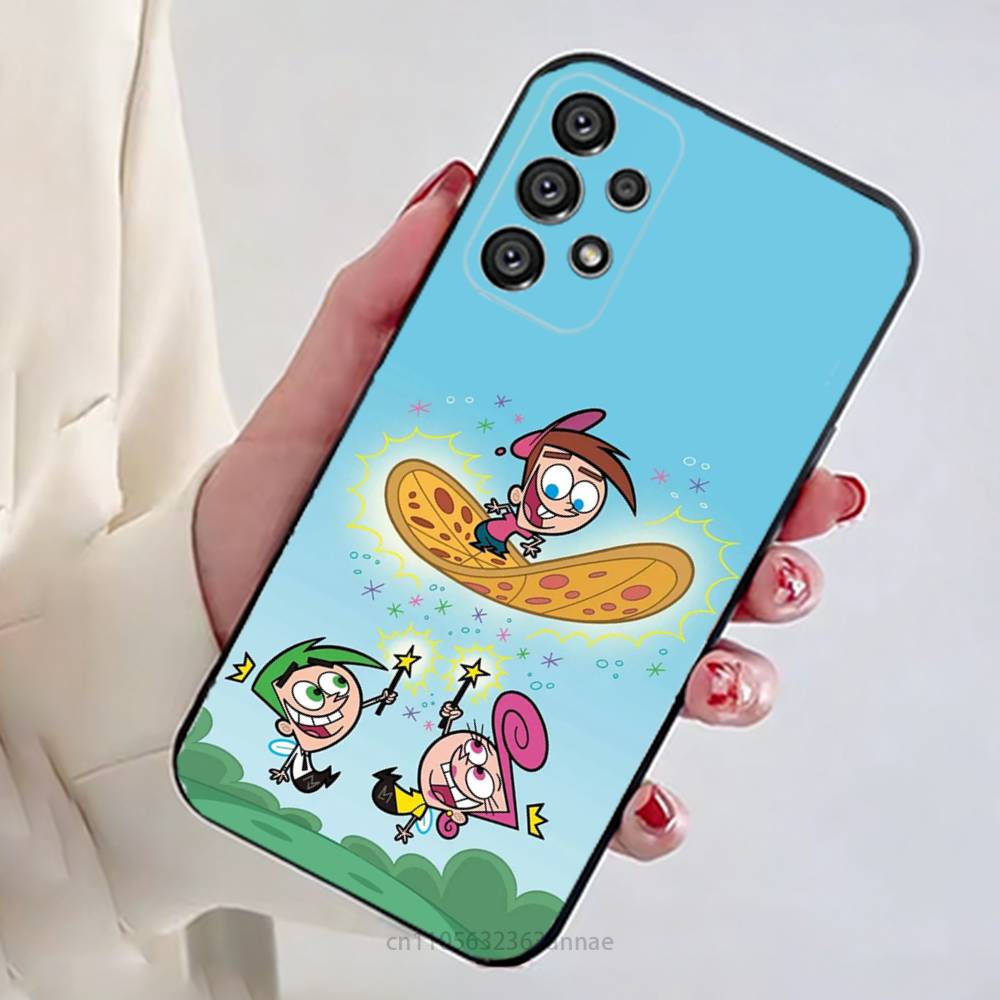 C-Cosmo and W-Wanda Phone Case for Samsung Galaxy A73,23,53,33,14,24,13,72,22,52,32,54,A34 Soft Cover