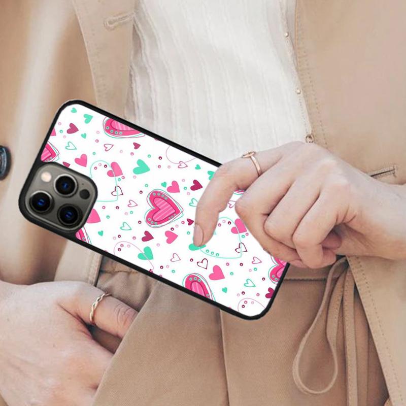 Heart Cartoon Girls Magnetic Phone Case For APPLE iPhone 17 Air 16 14 13 12 Pro Max 15 Plus Wireless Charge With MagSafe Cover
