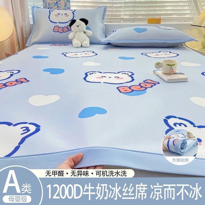 Весна/лето Новинка 1200D цифровая печать карбоновый легкий молочный ледяной шелковый — фото 21