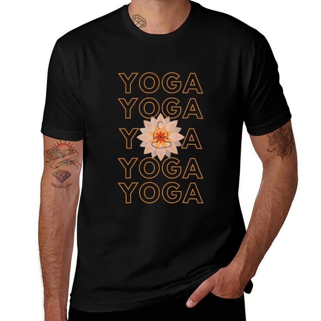 Best Yoga Tshirt Simple Casual Short Sleeve Cotton Tshirt