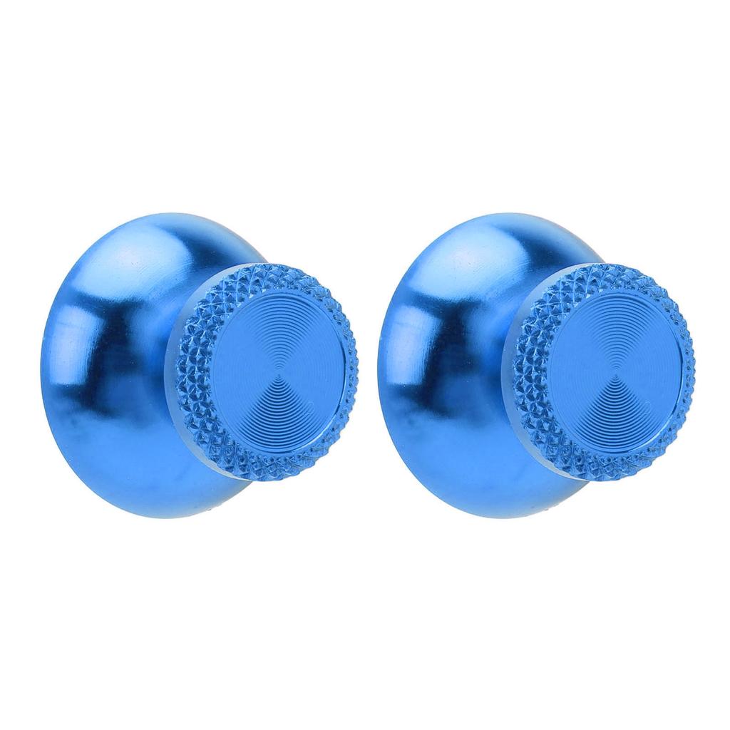 2Pcs Metal Analog Grips Stick Thumbsticks Controller Aluminum Alloy Metallic Joystick Handheld Game Console Accessories