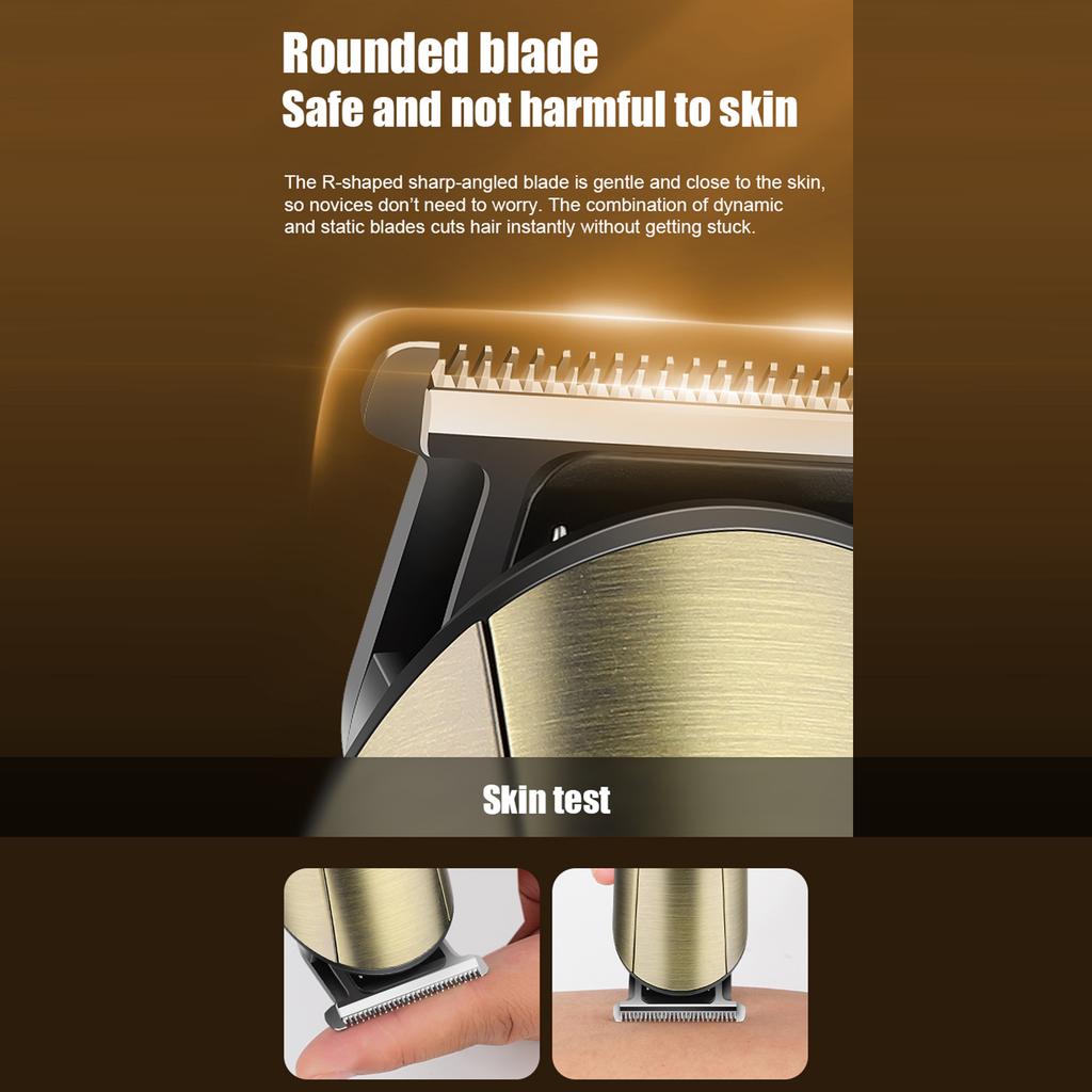 5 IN 1 Men s Hair Clipper Set Electric Body Hair Trimmer Beard Shaver Nose Trimmer Haircut Kit Engraving Cutter Guide