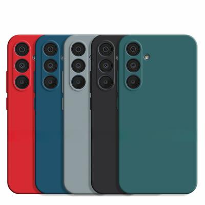 Pour Coque Samsung Galaxy S24 Samsung Galaxy S24 Plus S24 Ultra 5G Housse Luxe TPU Antichoc Silicone Liquide Housse de Téléphone