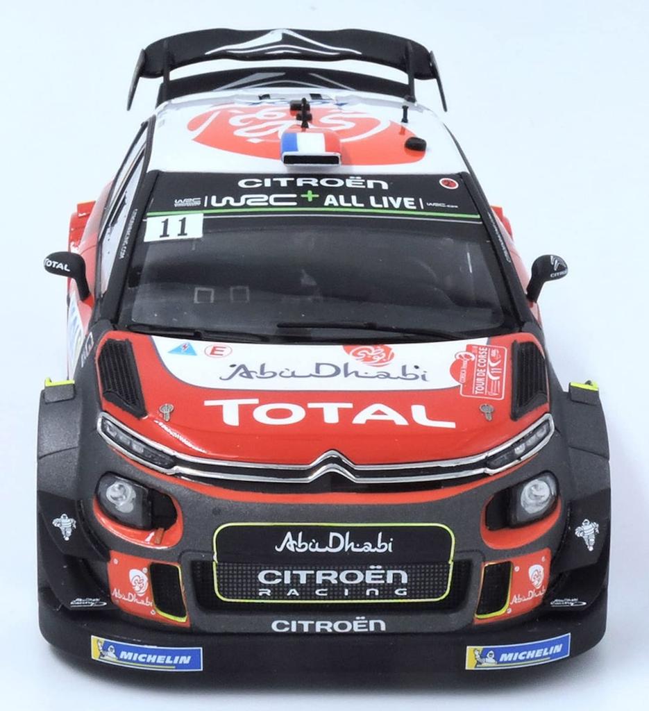 Platz Belkit Citroen C3 WRC 2018 Tour De Corse Plastic Model BEL017 1/24 (Tarmac Specification)