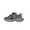 Scarpe rialzate con suola spessa da donna autunno nuove retrò paio di lacci mesh traspiranti scarpe sportive casual