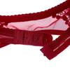 Embroidery Floral Sheer Mesh Patchwork Garter Belt With Bowknot 4 Straps Back Clasps Elastic Suspenders Sexy Lingerie Underwear