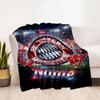 Bayern Munich Stadium Night Personalized Name Blanket Throw Customizable Blanket Warmthful Decor for Nap Couch Livingroom Chair Four Seasons Universal