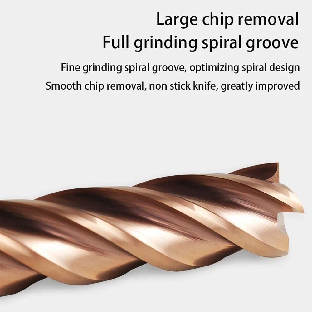 4Flutes Alloy Carbide Milling HRC55 Milling Cutter New EndMills