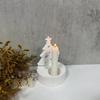 Christmas Tree Decorations Silicone Moulds Customizable Christmas Tree Candle Holder Moulds Crafts Mold for Home Decors