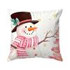 45X45Cm Pink Christmas Theme Pillowcase Bedroom Sofa Cushion Cover 100% Polyester Living Room Cushion Pillowcase Home Decor