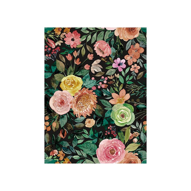 PVC Wallpaper Household Self-adhesive Background Wall Decorative Painting Wall Sticker Self-adhesive Wall Covering Bedroom Wallpaper Self-adhesive