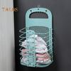 Foldable Dirty Clothes Basket Wall-Mounted Laundry Hamper Large Capacity Hollow Design Dirty Clothes Hamper Organizer