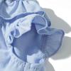 Bulldogs Breathable Spring Dog Vest Soft Rabbit Pattern Cat Dog Frill Tops Cute Pet Clothes Summer