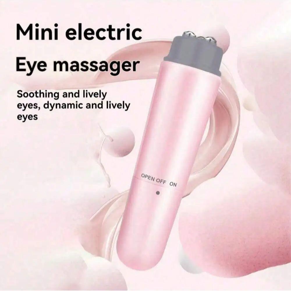 Mini Electric Eye Massager Vibrating Beauty Device, 4-In-1 Portable Facial Muscle Massager - Great Gift For Women, Ideal For Tra
