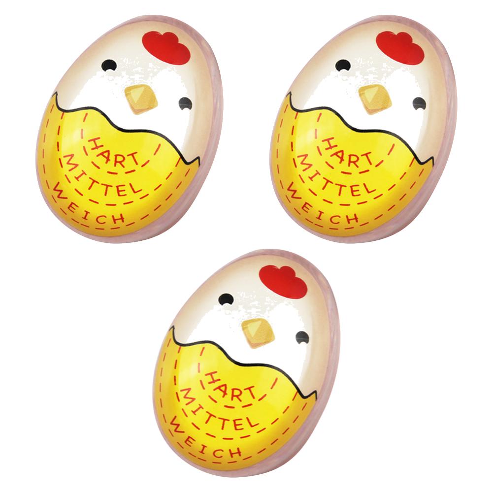 1-3pcs Egg Timer Kitchen Electronic Gadget Color Changing Yummy Soft Hard Boiled Eggs Cooking Timer Egg Boiling Timer Alarm Tool