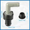 PCV Valve Grommet Kit Exhaust Positive Crankcase Ventilation Valve Fittings for Toyota Camry 1991-2011 for Toyota 4Runner No.1220462010/9048018001