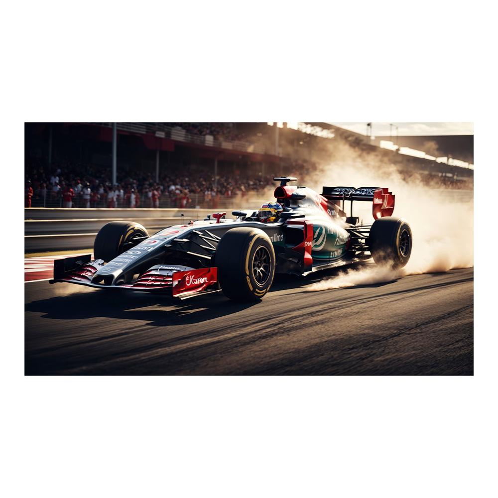 Racing Car Wall Art Picture Vehicle Modern Canvas Painting Poster and Print for Living Room Bedroom Home Decor