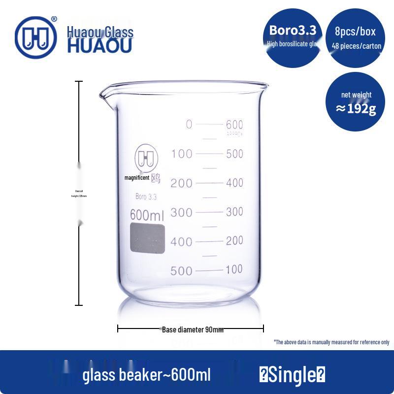 Shu Niu Glass Low-Form Beaker Set (25-1000ml)