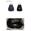 Karomuster Raffung Schultertaschen Koreanische Studenten Schultasche Trendige Rucksack mit Kordelzug Herren Damen