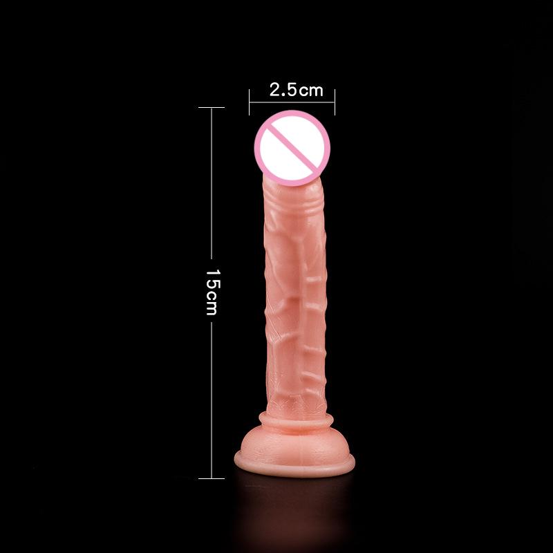 Realistischer Dildo mit Hautgefühl, Sexspielzeug für Frauen, großer Penis mit Saugnapf, weiblicher Masturbator, Analsex-Produkt