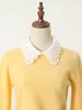 Women's Fashion Decoration Water-Soluble Embroidered Collar Shawl, Personalized and Versatile, Detachable Fake Collar