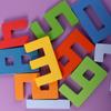 Thinking Training Number 3D Wooden Blocks Puzzle Colorful  Creative   Parent-child Toy