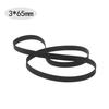 3mm Wide Flat Cassette Tape Machine Belt Assorted Common Belt for Recorder  Repeater DVD Drive Rubber Belt