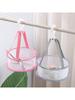 Makeup Brush Storage Powder Puff Drying Bag Mesh Pocket Anti Deformation Drying Clothes Mesh Basket Household Use Air Drying St