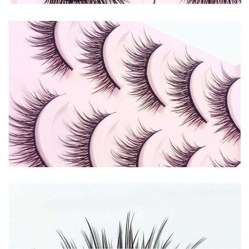 Lashie - Zarte Mehrfachpackung künstliche Wimpern