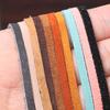 3,5 mm Gevlochten Suede Koeienhuid Leer Touw met Kwastje voor Handgemaakte Sieraden