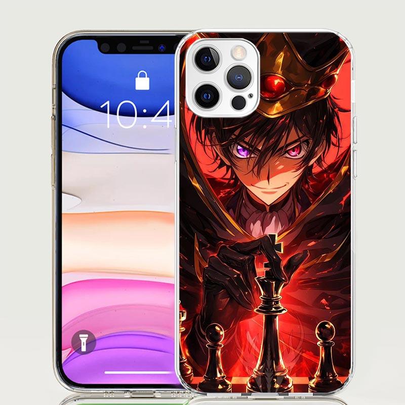 Code Geass Anime Phone Case For iPhone 17 Air 16 15 Plus 11 14 Pro Max 13 Mini 12 7 8 + SE Pattern Art Customized Cover 17 Air 1