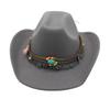 New Men'S And Women'S High-End Top Hats, Ethnic British Style, Tibetan Cowboy Hats Wholesale