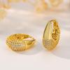 U-Shaped Zircon Ear Cuff Earrings for Women - 2025 Luxury Studs In Niche Fashion